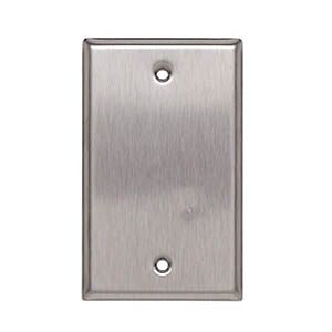 Allen Tel AT70SS-0 Versatap 1-Gang Stainless Steel Blank Faceplate ...